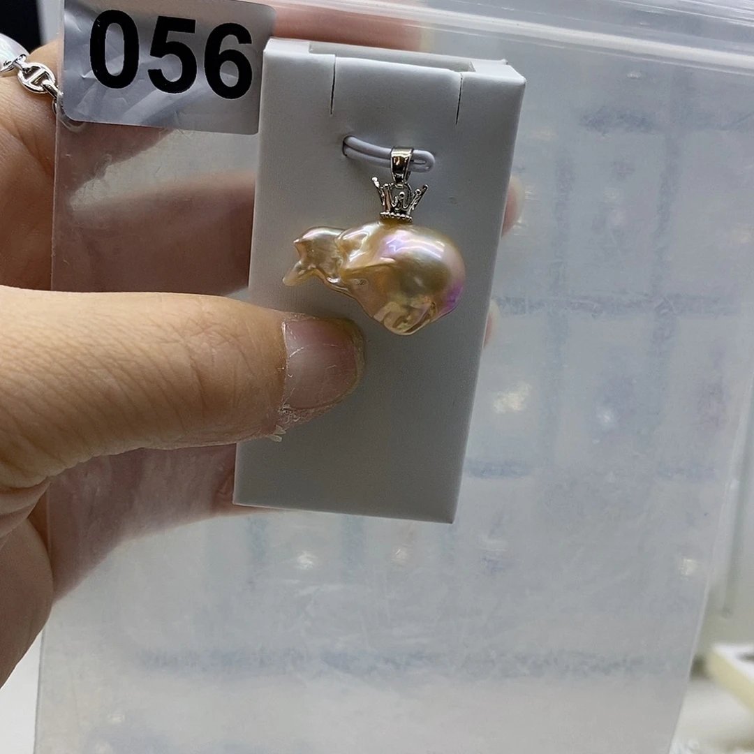 合金耳饰淡水珍珠