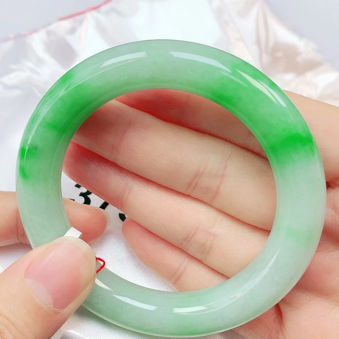 未镶嵌手镯翡翠抖音375