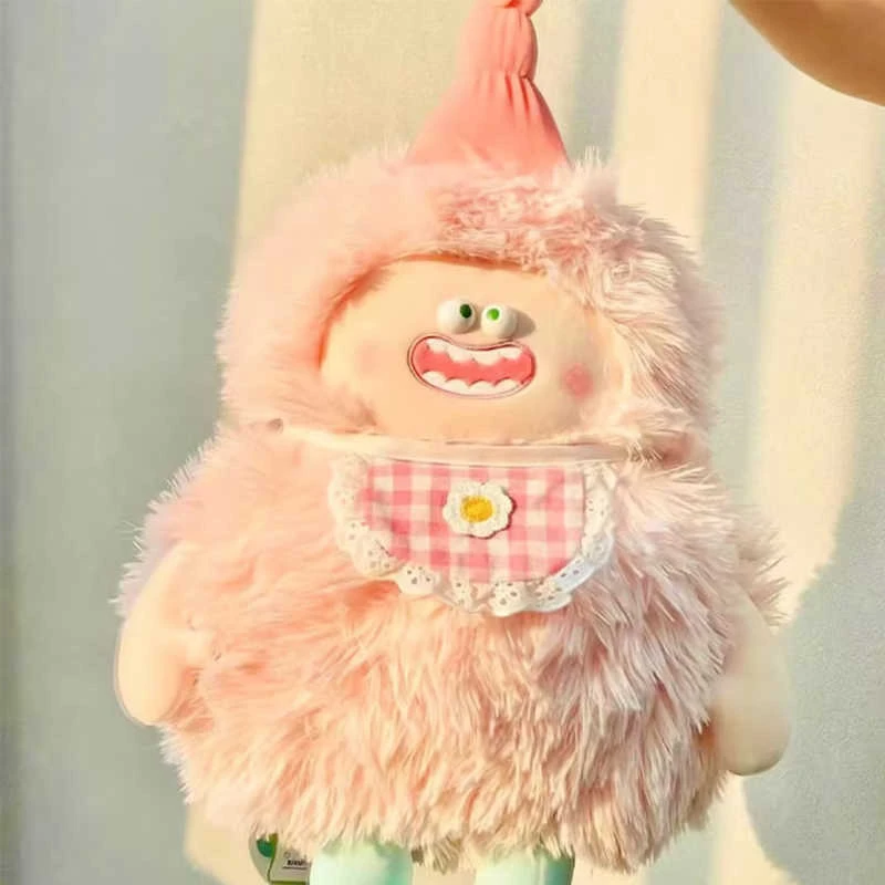 丑萌可爱小怪兽公仔抱枕睡觉毛绒玩具布娃娃长毛玩偶生日礼物女生
