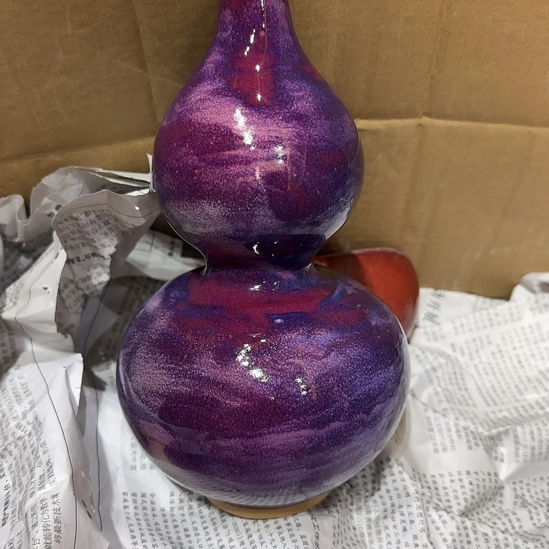 摆件陶郑家钧窑摆件