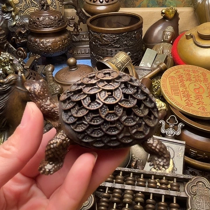 精美铜器批发档口
