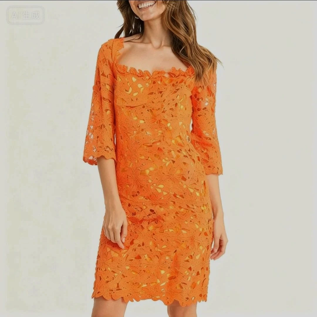 粉色佳人优雅大气时尚经典款连衣裙