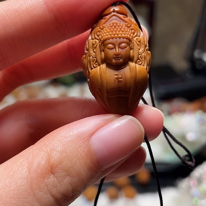 橄榄核吊坠橄榄核