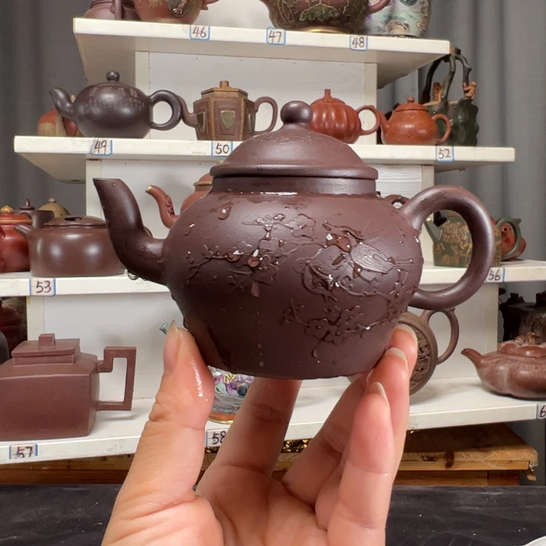 茶壶紫砂原矿紫砂壶