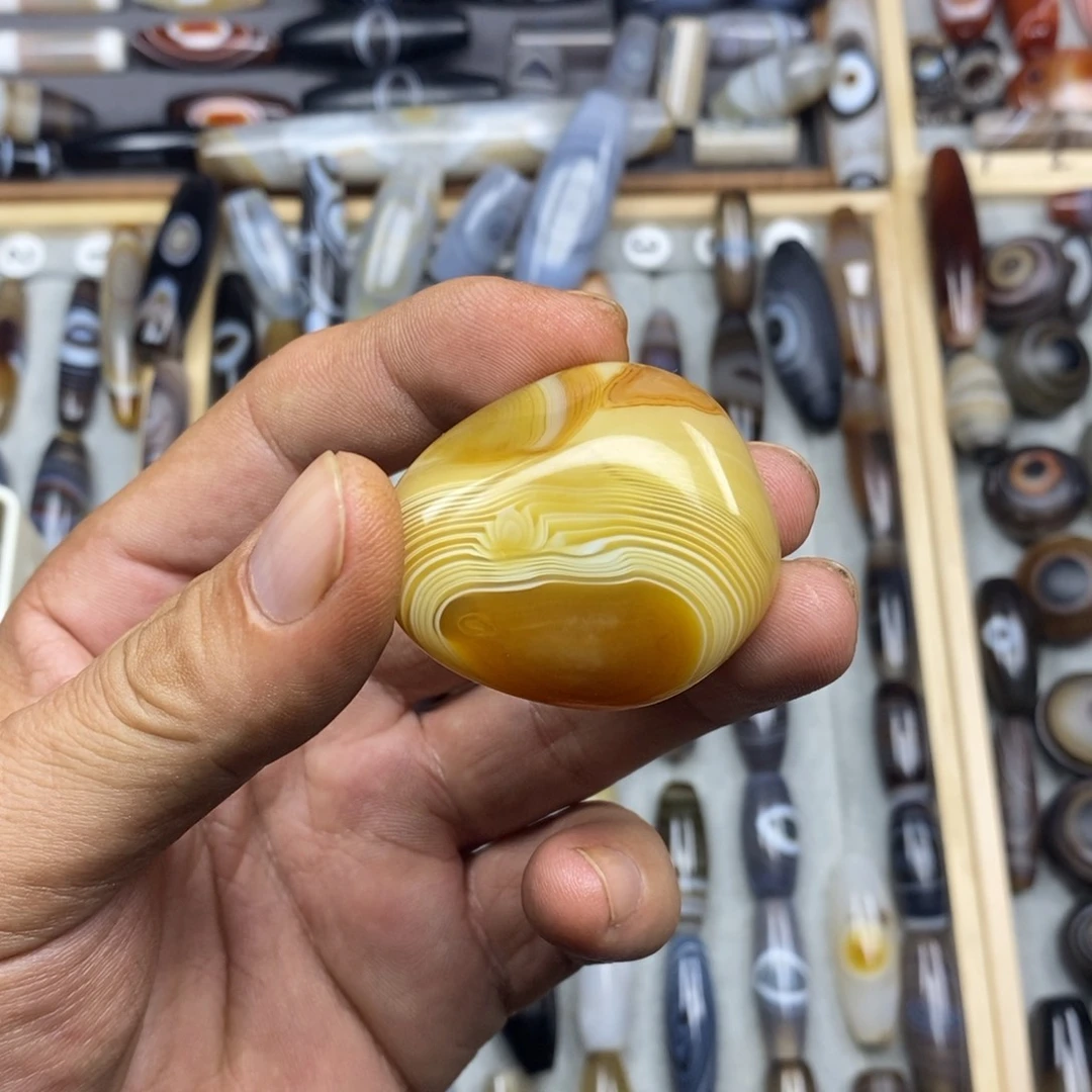 未镶嵌玛瑙/玉髓珠宝半成品