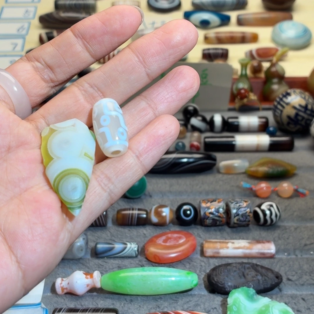 九***儿玛瑙/玉髓合金颈饰