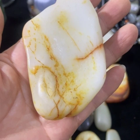 和田玉（糖玉）未镶嵌车挂