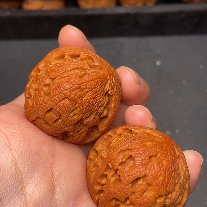 文玩核桃把件秦岭核桃文玩核桃