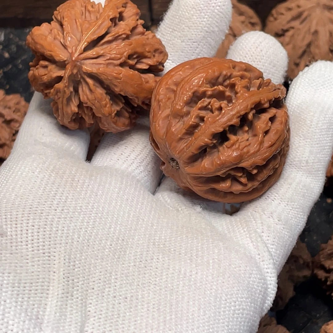 大****桃核吊坠 6秦岭灯笼野生小众