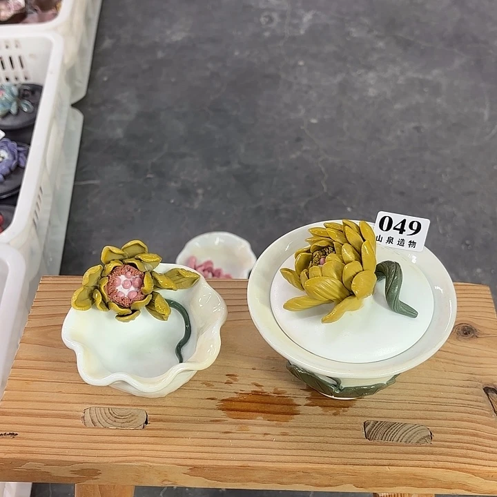 山泉造物手工制作柴烧049一套