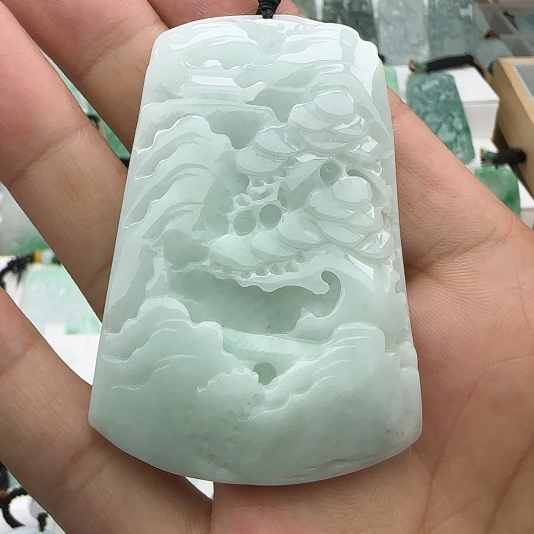颈饰未镶嵌翡翠翡翠