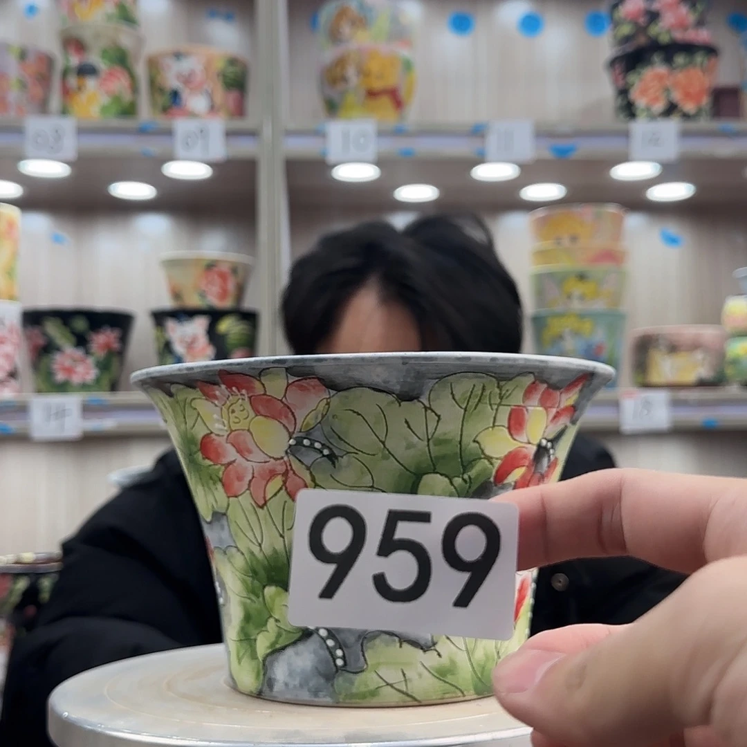 紫砂花盆瑕疵瑕疵959