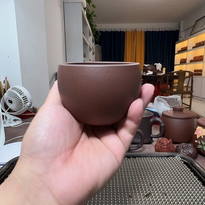茶杯紫砂宜兴紫砂主人杯