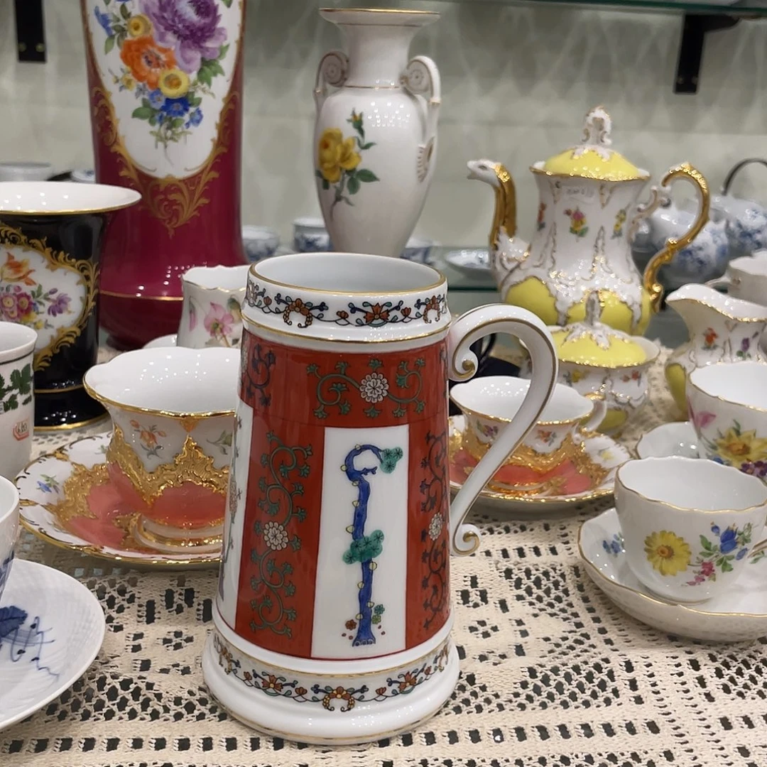 摆件中古一等啤酒杯