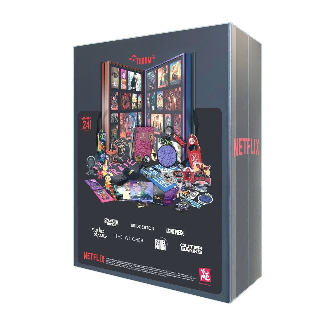 正版 Netflix收藏礼品日历盲盒