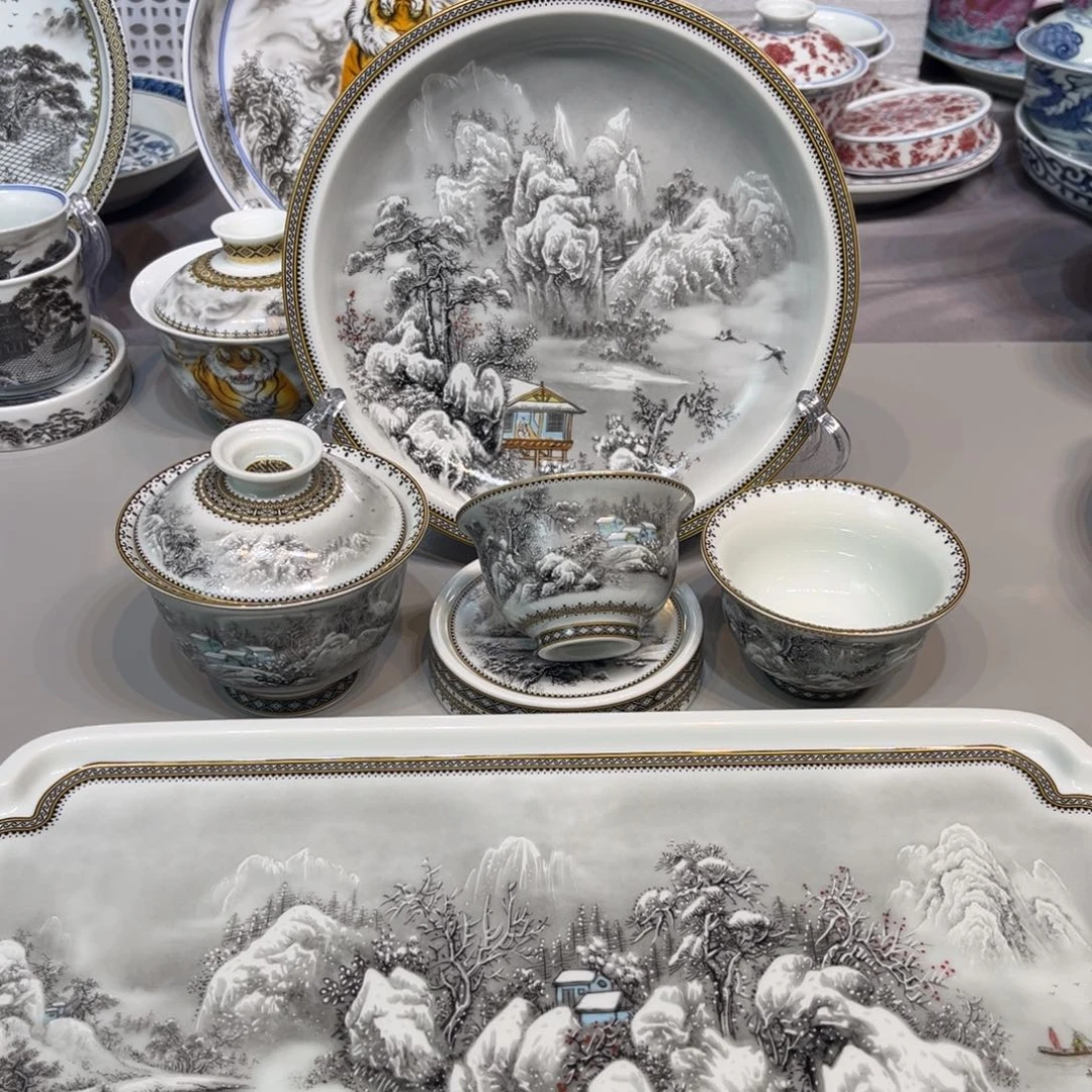 景德镇美术作品欣赏