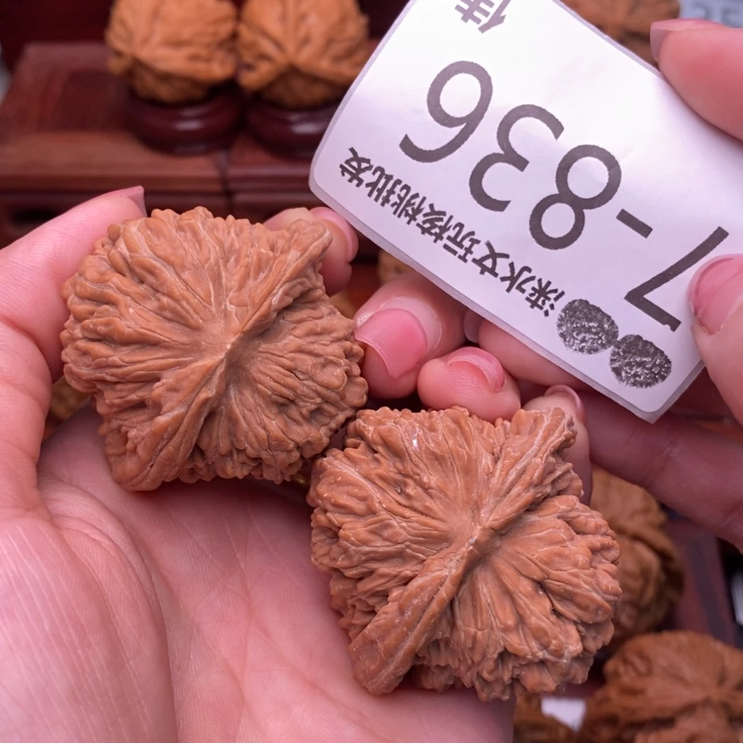 把件文玩核桃45四座楼