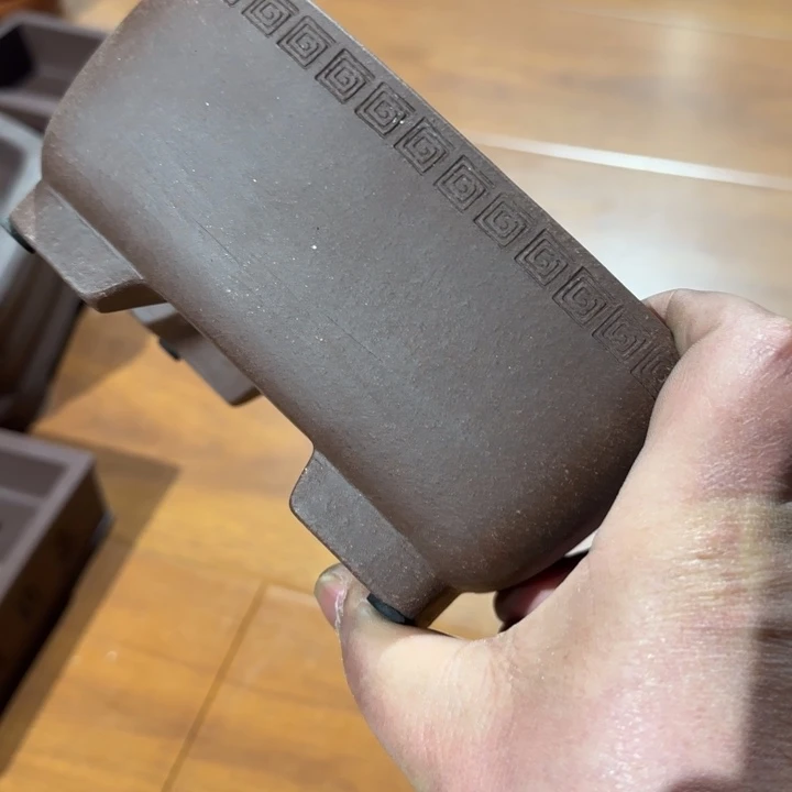 紫砂花盆海****9原矿紫泥