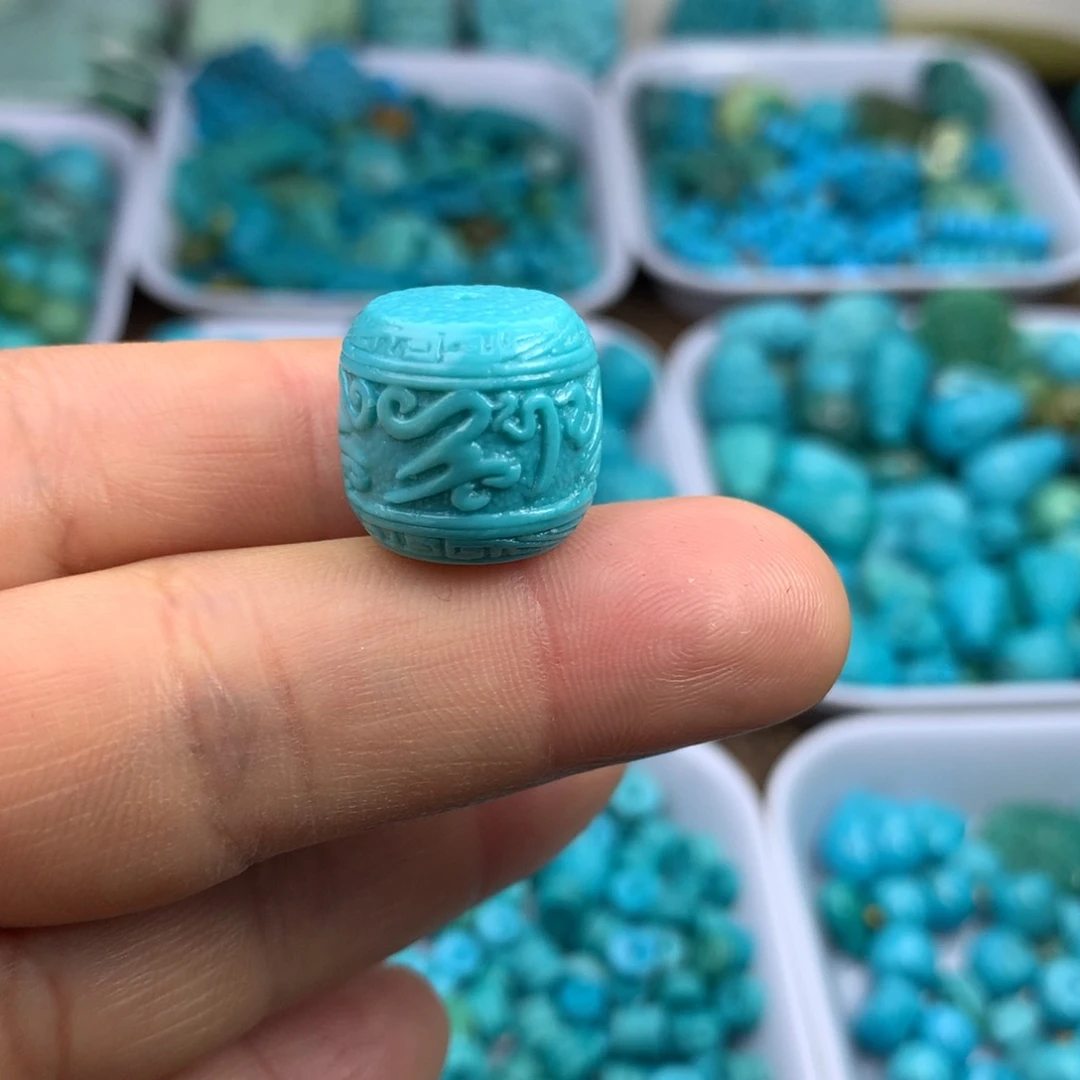 绿松石未镶嵌吊坠(不含链)16.