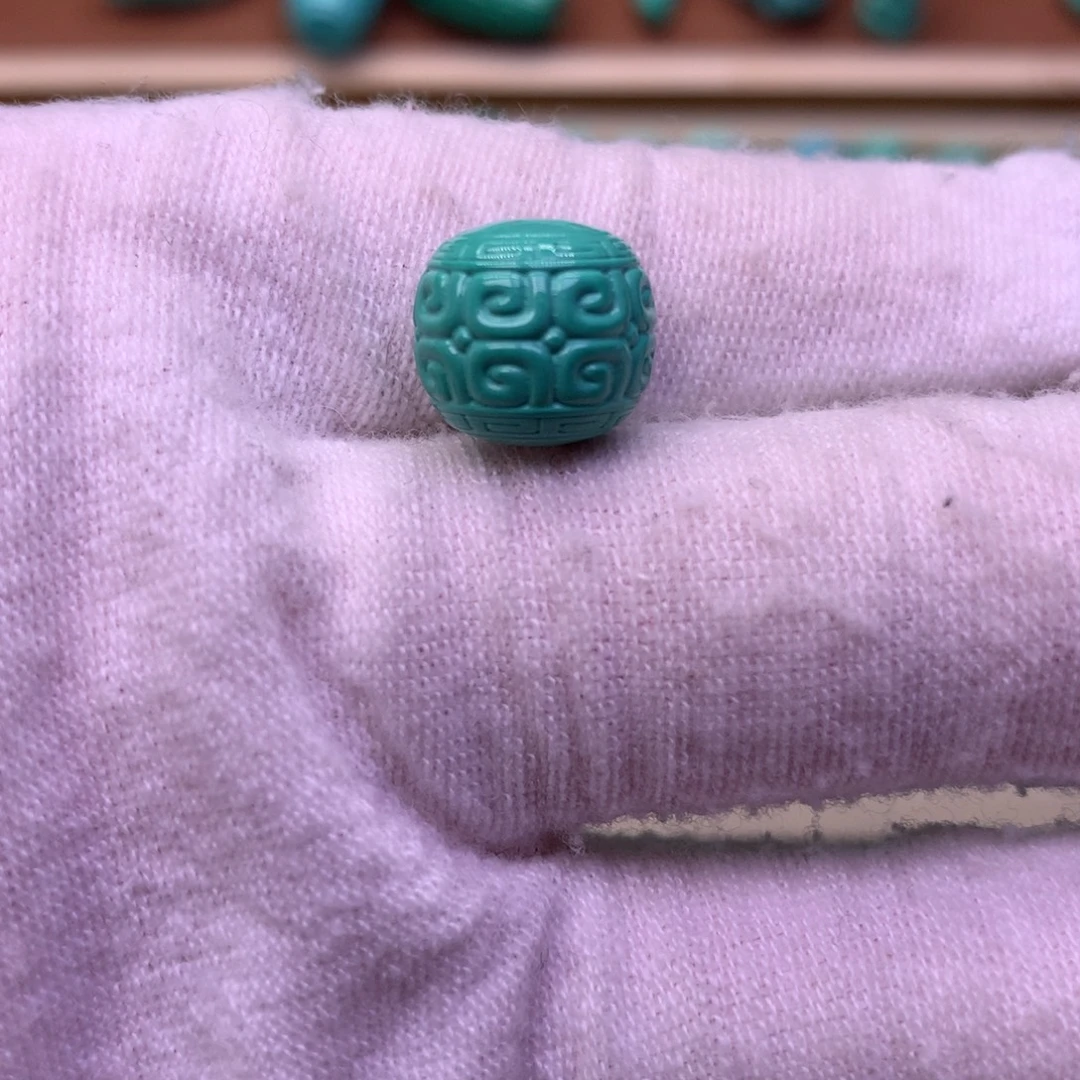 原生态散珠配珠回纹珠卡11