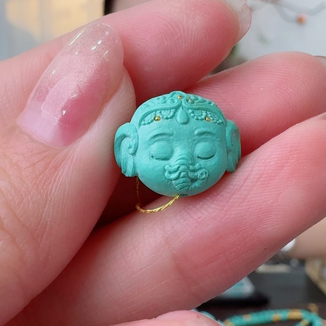 未镶嵌绿松石珠宝奇石