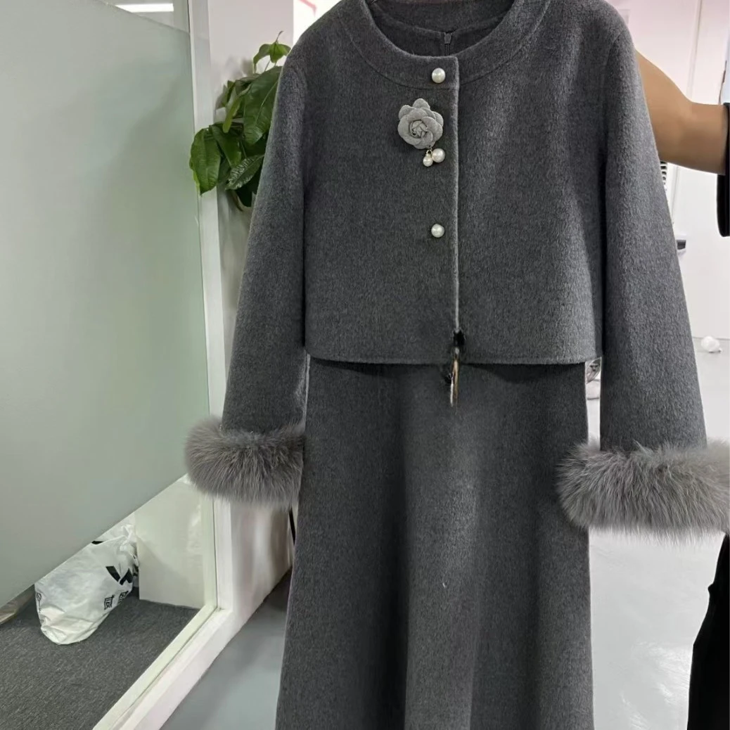 【香奶奶2024新品】套装高端定制大衣