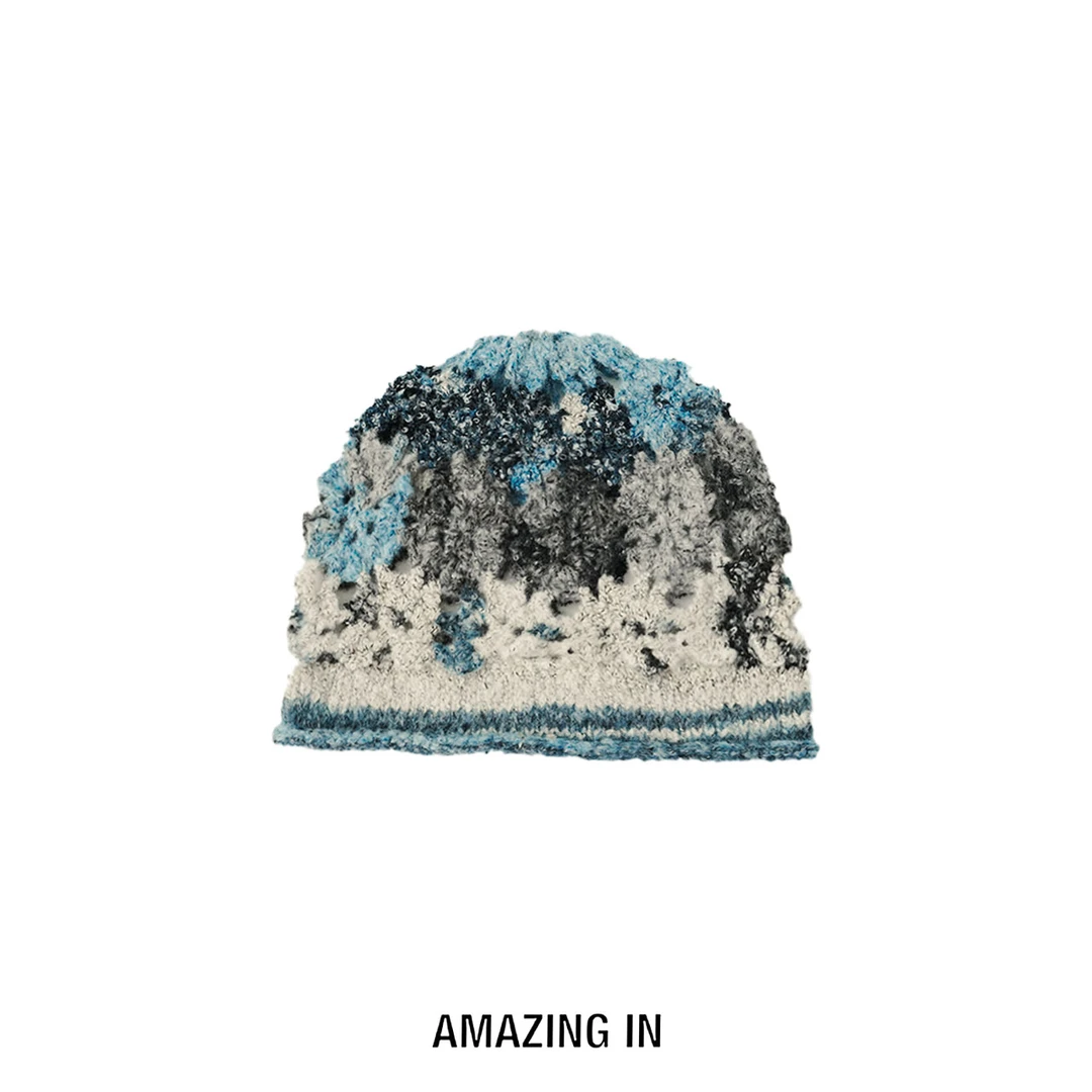 AMAZING IN | 羊毛 | 艺术感6色断染针织帽 A251123-AI5BDHTND730