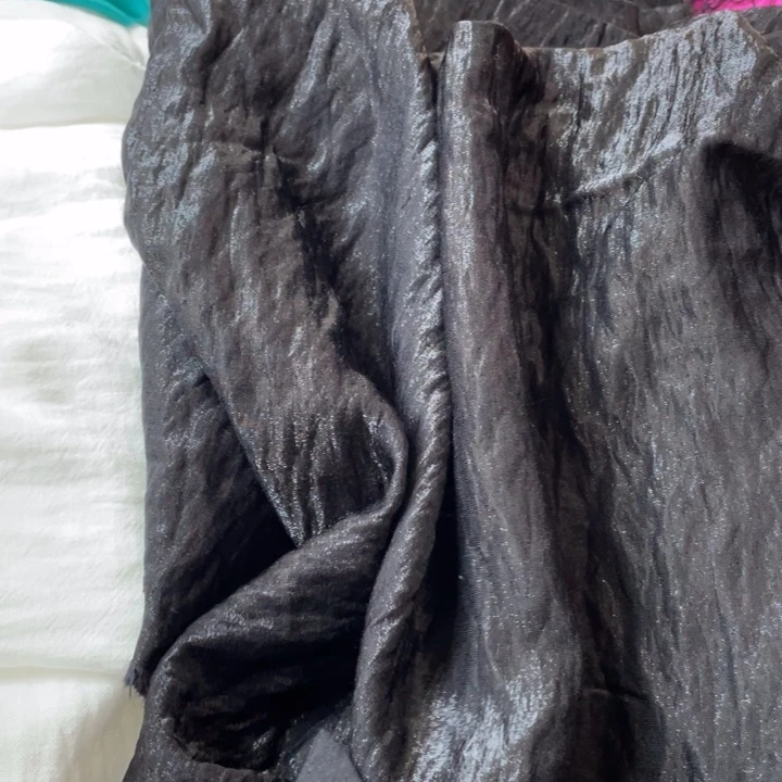 天丝（莱赛尔纤维）黑色人鱼姬细闪3