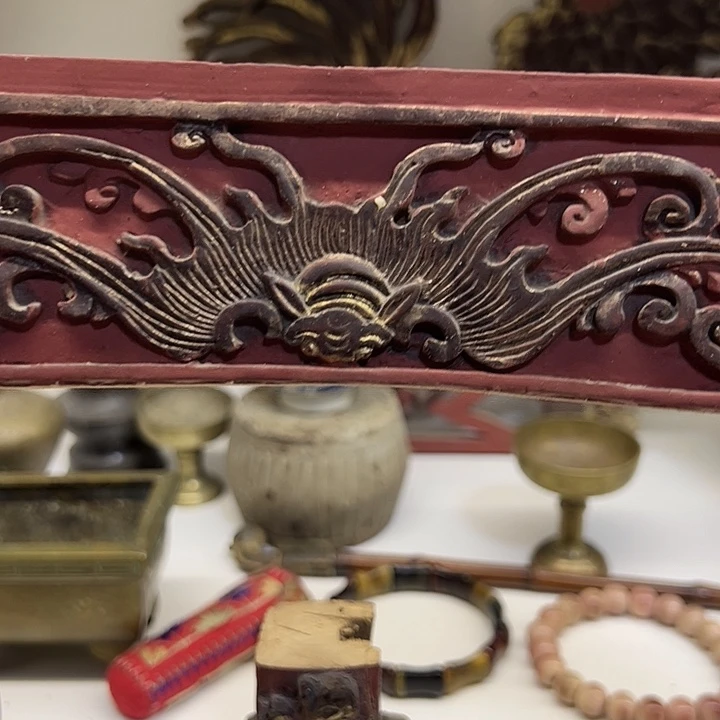 陶瓷零****店木雕蝠到厚板