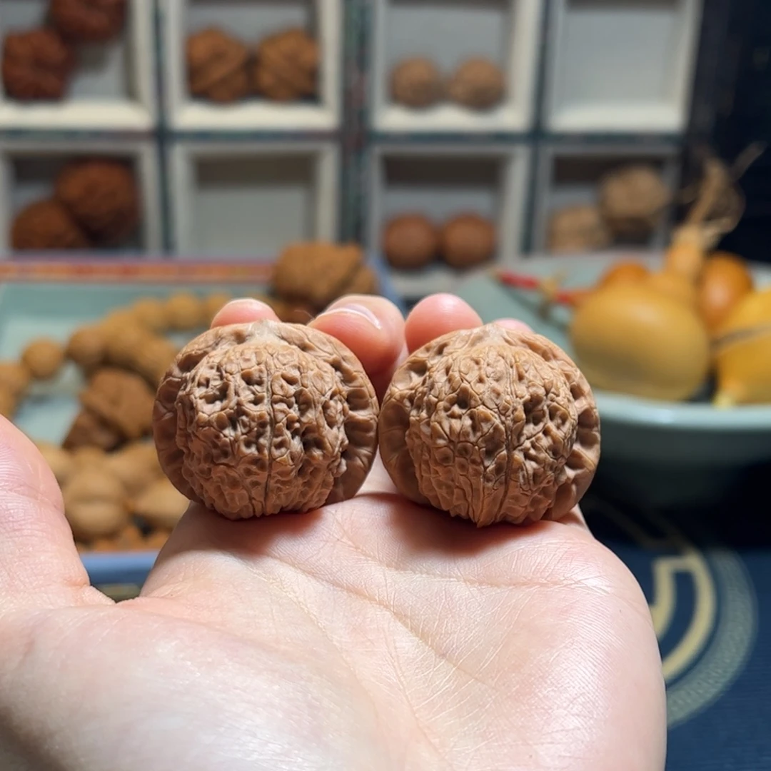 桃核把件36尺全品血麒麟
