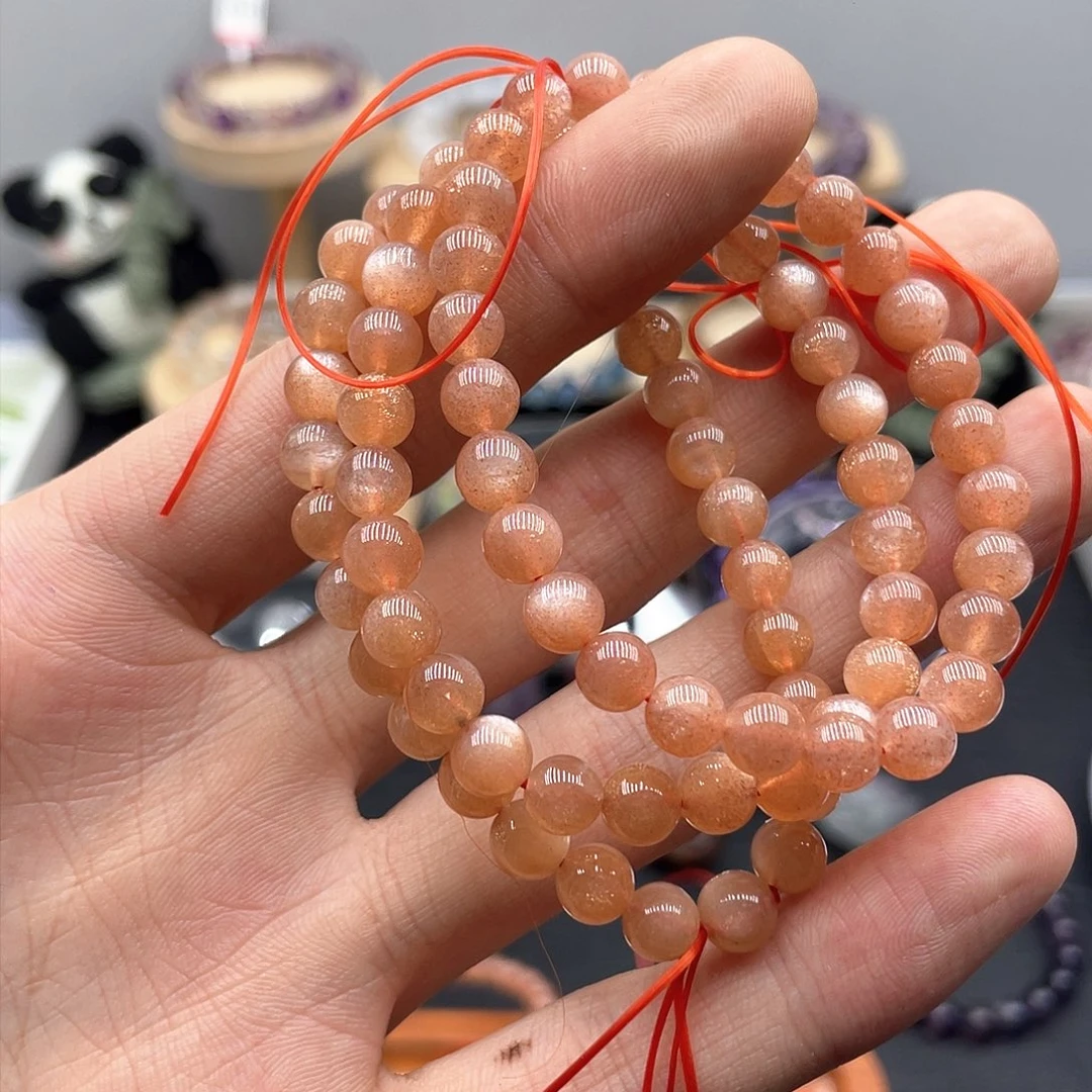 水晶手链未镶嵌金沙太阳石