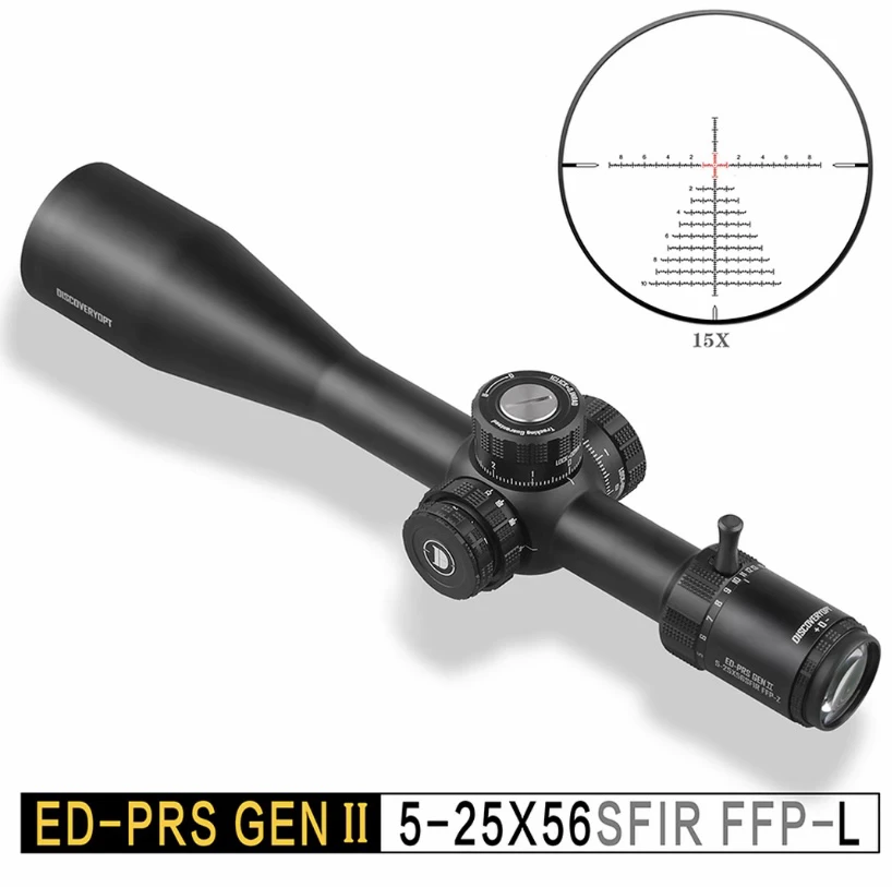 发现者ED-PRS 5-25X56SFIR前置 ZEROSTOP（34管）望远镜变倍