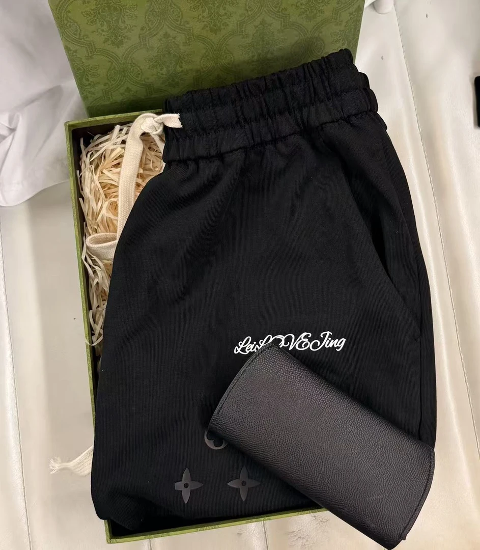 【K29】老驴2025年夏季新款高级感轻奢款高定男女同款5分裤