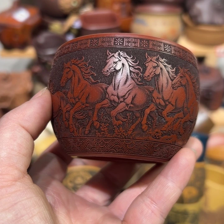 茶杯紫砂宜兴紫砂主人杯