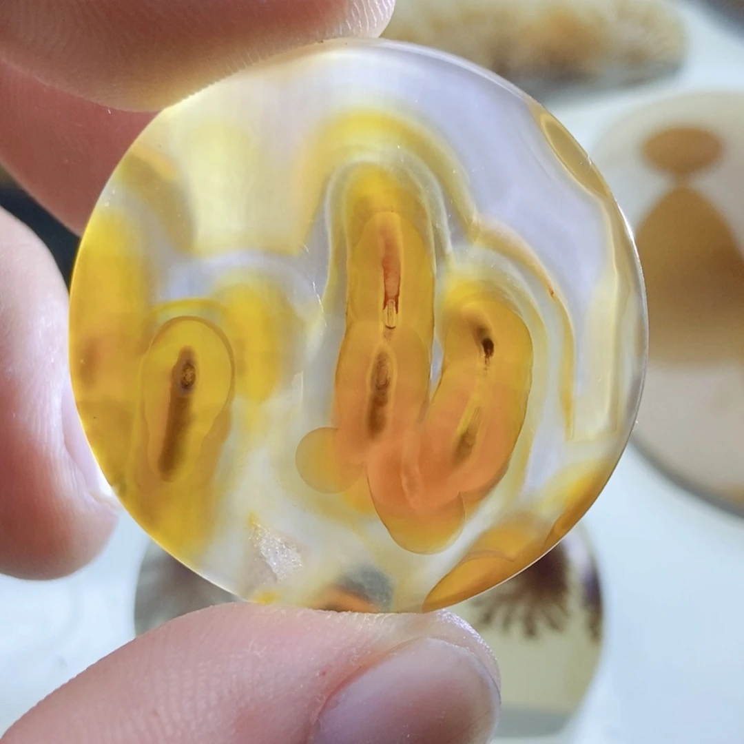 【闪购商品】玛瑙/玉髓颈饰未镶嵌木**0