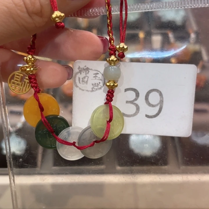 蛇纹石玉颈饰未镶嵌壞*头