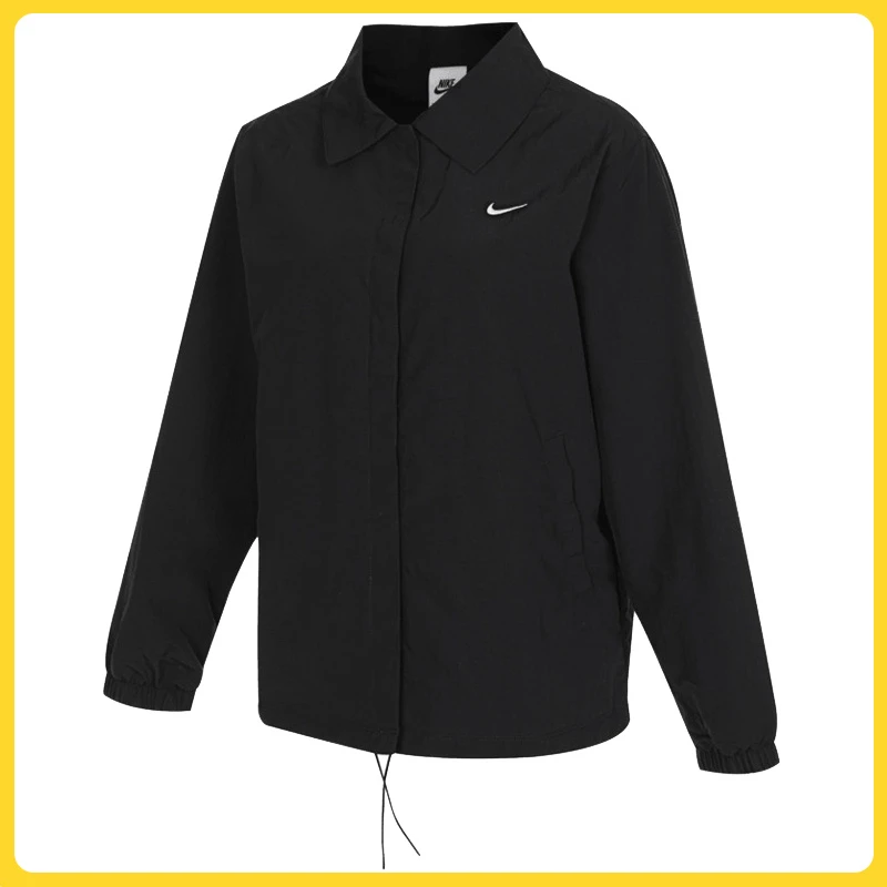 NIKE耐克女子AS W NSW ESSTL WVN UV HBR CCH梭织外套FV7561-010