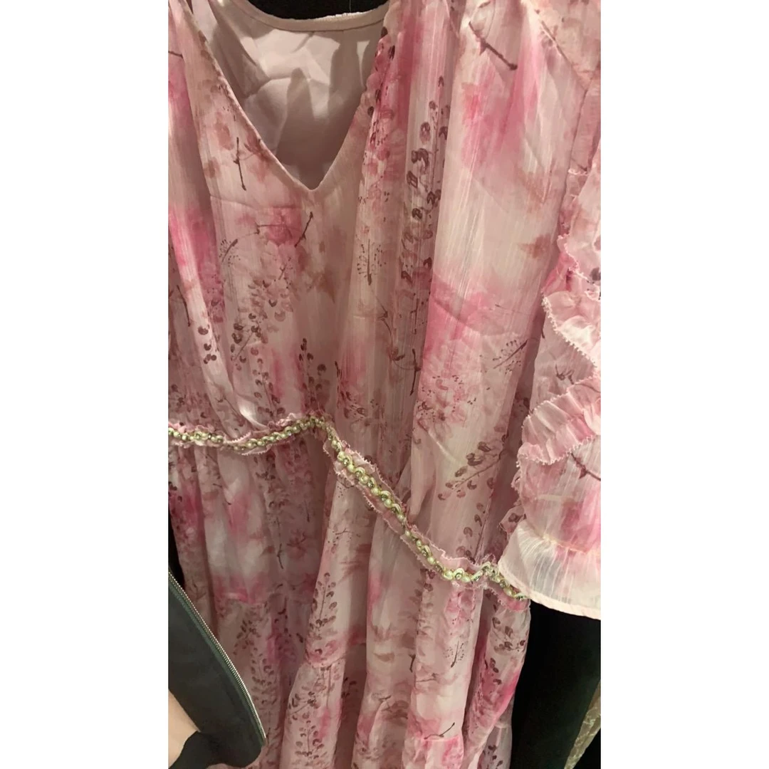 1396芮娜重要场合金丝裙