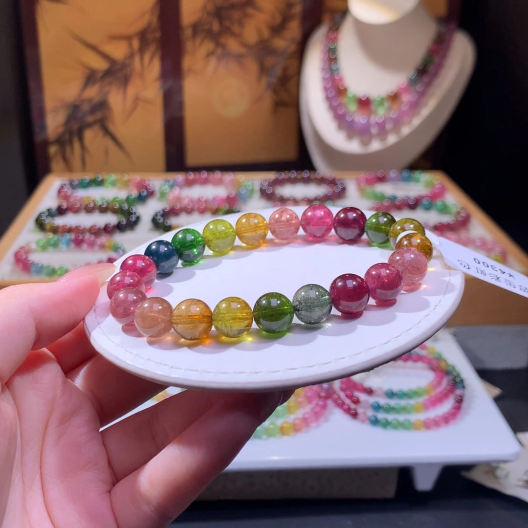 未镶嵌手链碧玺碧玺