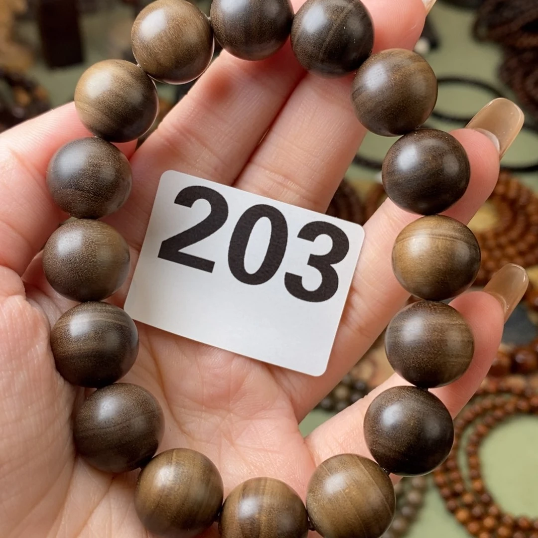 檀香木手串/手链雨*1.4阴沉横纹203