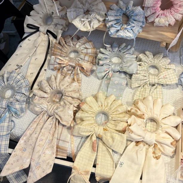 两颗糖 重工手作发圈 手作不退不换