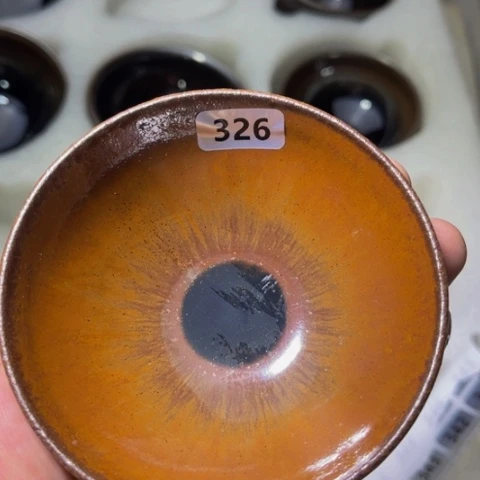 茶盏原矿原釉柴烧建盏