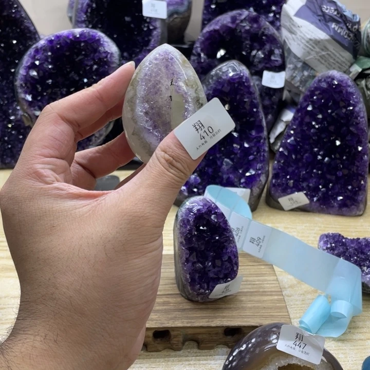 未镶嵌大型摆件（非配饰）紫晶Y*