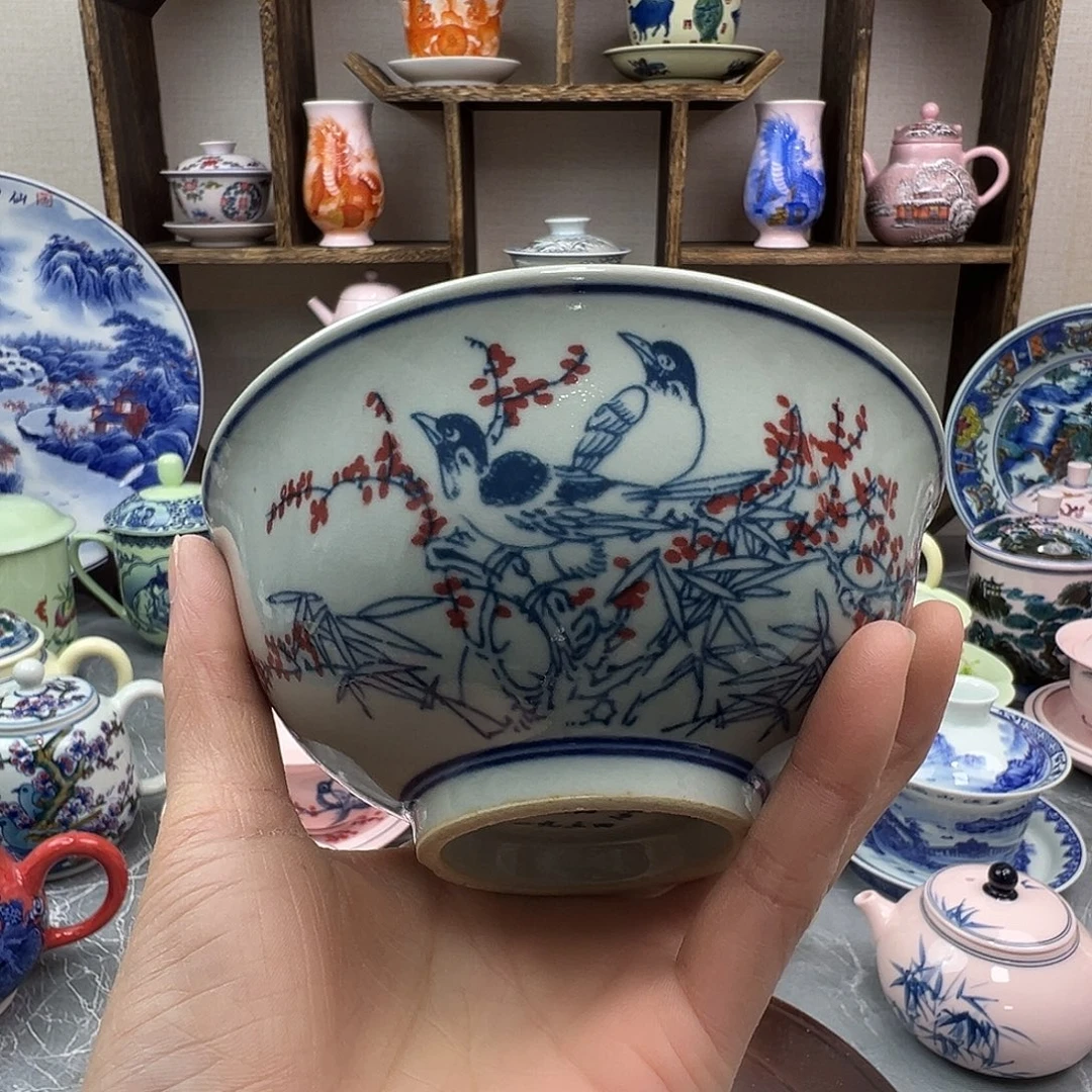 陶摆件景德镇陶瓷567老厂瓷68