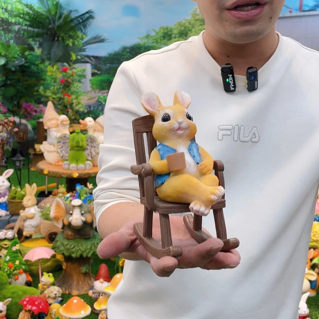 红陶花园庭院摆件