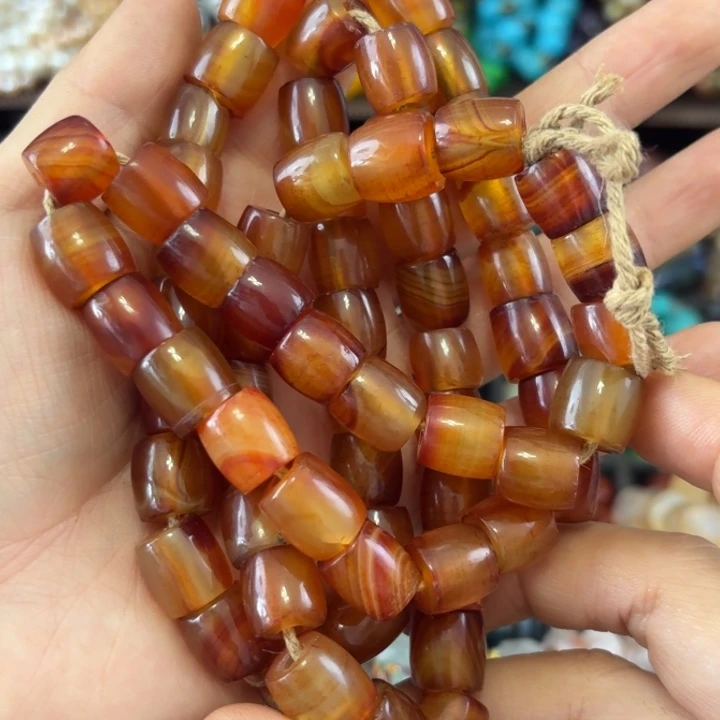 哈****玛瑙/玉髓颈饰未镶嵌
