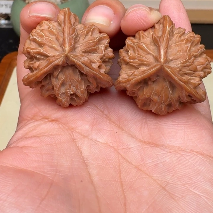 文玩核桃把件全品盘山35.5