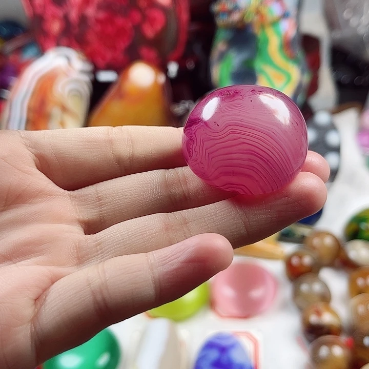 玛瑙/玉髓未镶嵌耳环