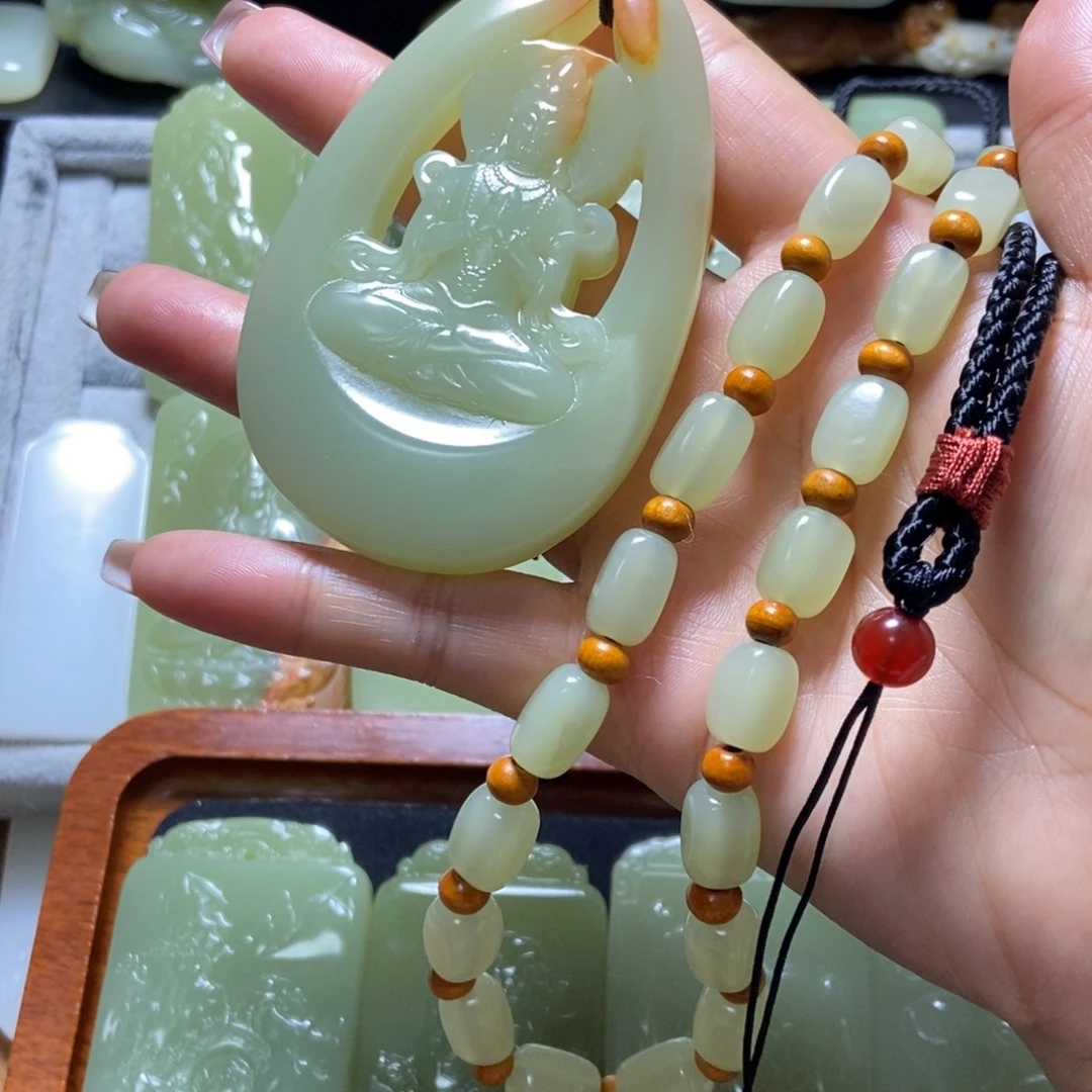 幸***好三醋酯纤维新疆戈壁石黄腊石