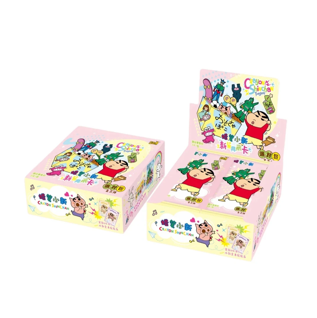 卡游【三人成行】蜡笔小新-派对包 第三弹正版卡牌【代拆】